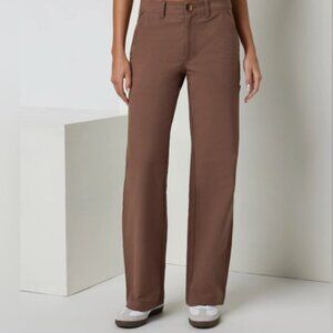 Vuori Getaway Carpenter Pant Stretch Wide Leg Color Clove, Size XS